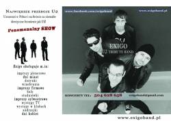 Exigo - U2 Tribute band